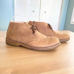 Astorflex GreenFlex Chukka Boots Khaki Suede Leather Size EU 42 US 9 Mens